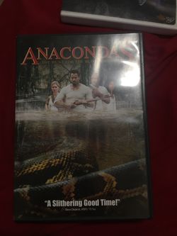Anacondas the hunt for the blood orchid DVD