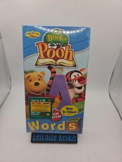 The Book of Pooh : Fun With Words ( VHS , 2001 ) - Brand New Factory Sealed -