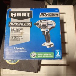 Hart 1/2” Impact Wrench 