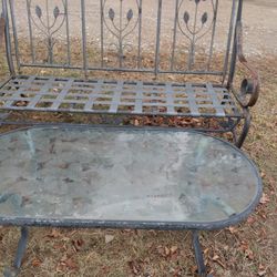 Bench And Coffee Table