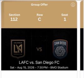 Los Angeles Football Club vs San Diego FC