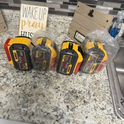 60v20 12.0 Ah Dewalt Battery’s 