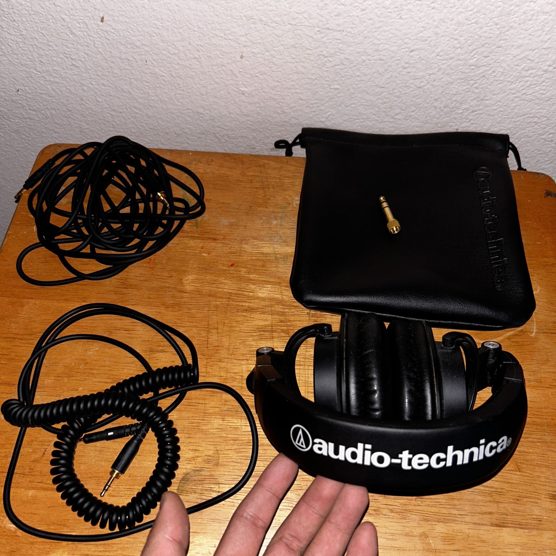 Audio Technica M50x Closed Back Headphones 