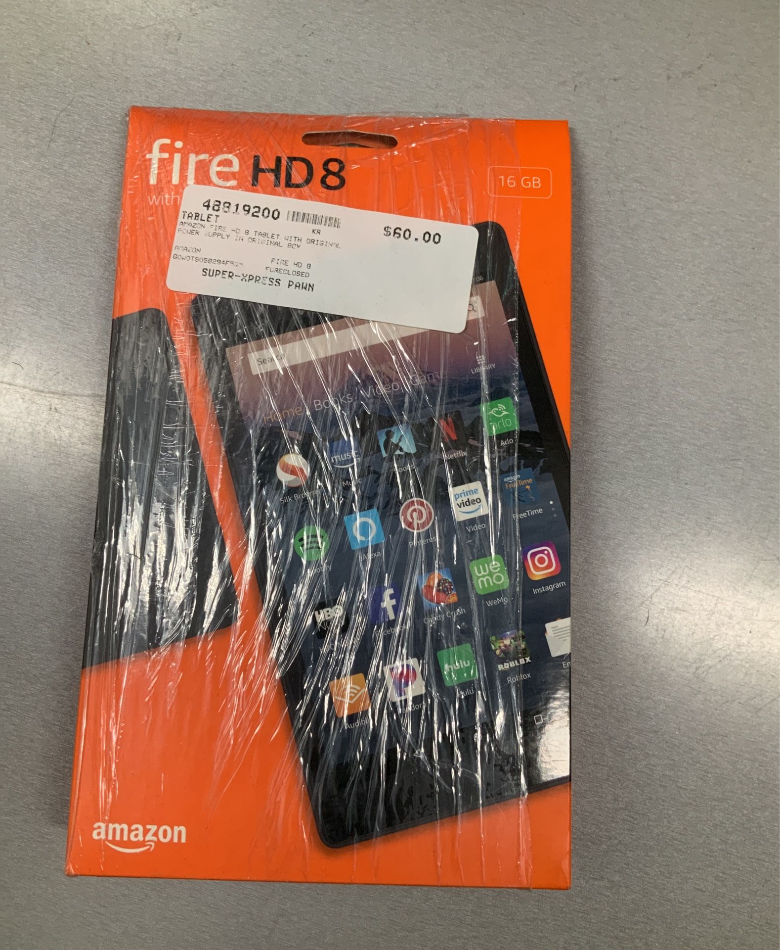 Amazon Tablet Fire Had 8