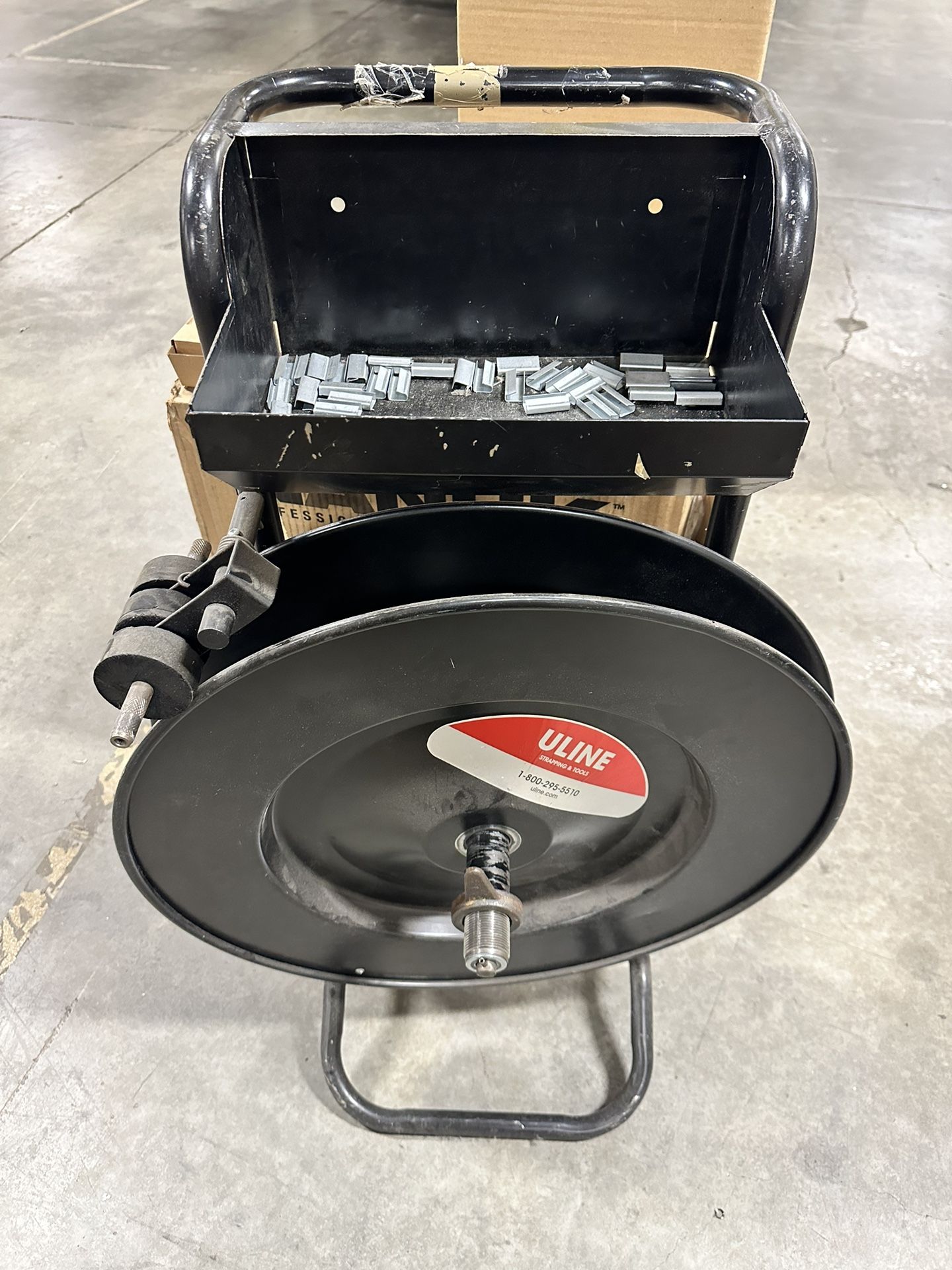 Uline Poly Strapping Tools and Cart Offer - 1⁄2"