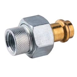 Apollo 3/4 in. x 3/4 in. FNPT x Copper Press Galvanized Dielectric Union=P3-563