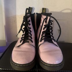 Kids Dc Martens Pink Size 3