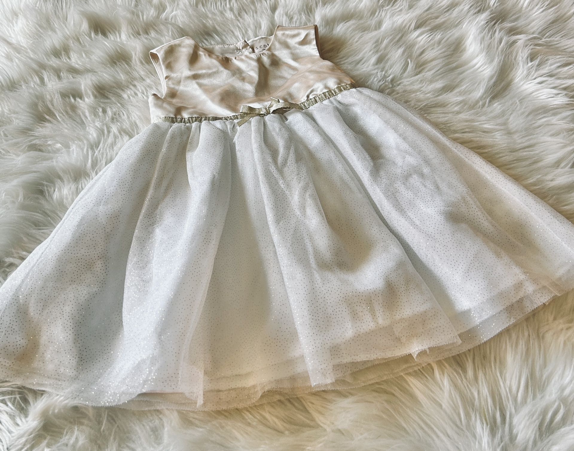 Biscotti Shimmer Tulle Baby Dress *18 Months