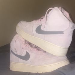 Nike-AF1 High 07 Arctic Pink