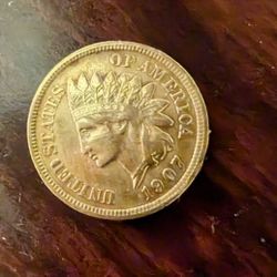 1907 Full Libert, Full Diamonds Indian Head Penny