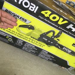 Ryobi Chainsaw 40 V