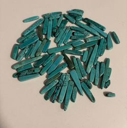 60+ Pieces of Blue Howlite/Blue Magnesite