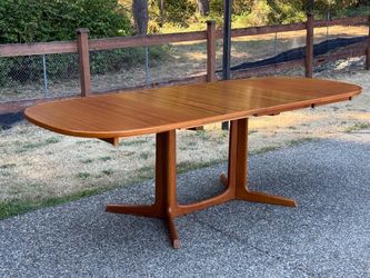 Niels Moller for Gudme Mobelfabrik Danish Modern Teak Dining Table