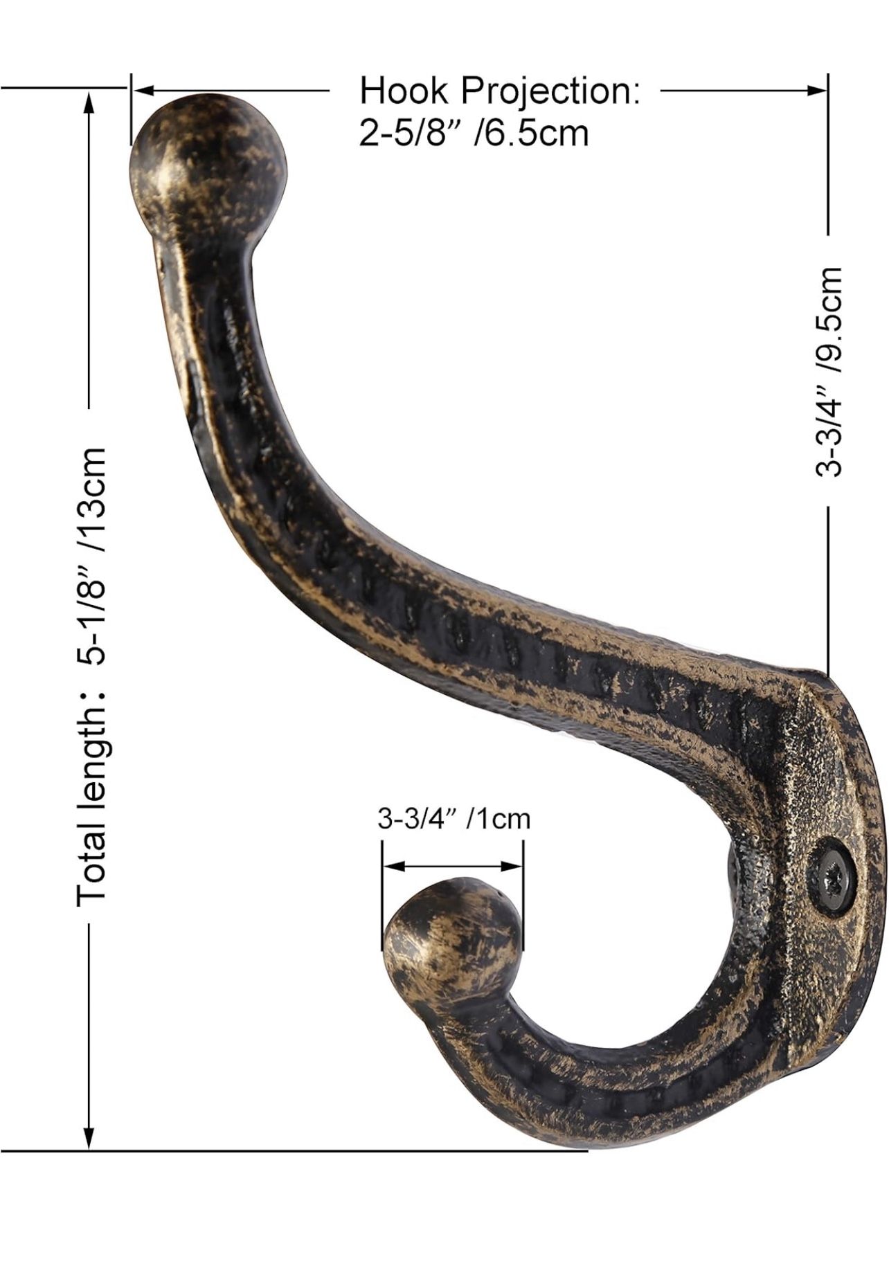Set Of 2 Wall Hooks