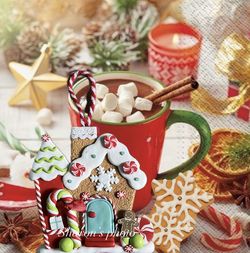 Gingerbread House Ornament 