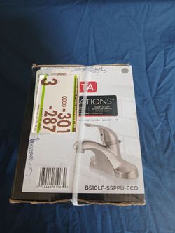 Delta Foundations Single-Handle Bathroom Faucet B510LF-SSPPU-ECO
