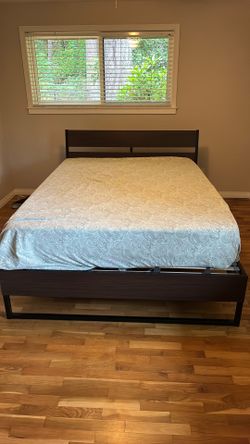 Queen bed frame