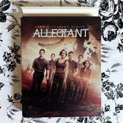 The Divergent Series Allegiant Blu-Ray & DVD SteelBook Case