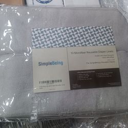 Simple Being Reusable Microfiber Diaper Inserts