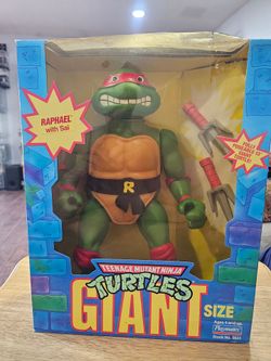 Vintage 1989 TMNT 13"in Raphael