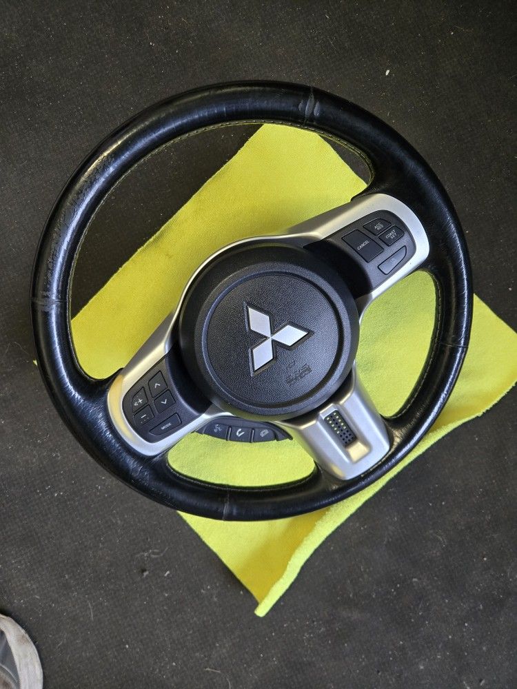 Mitsubishi Evo X Steering Wheel
