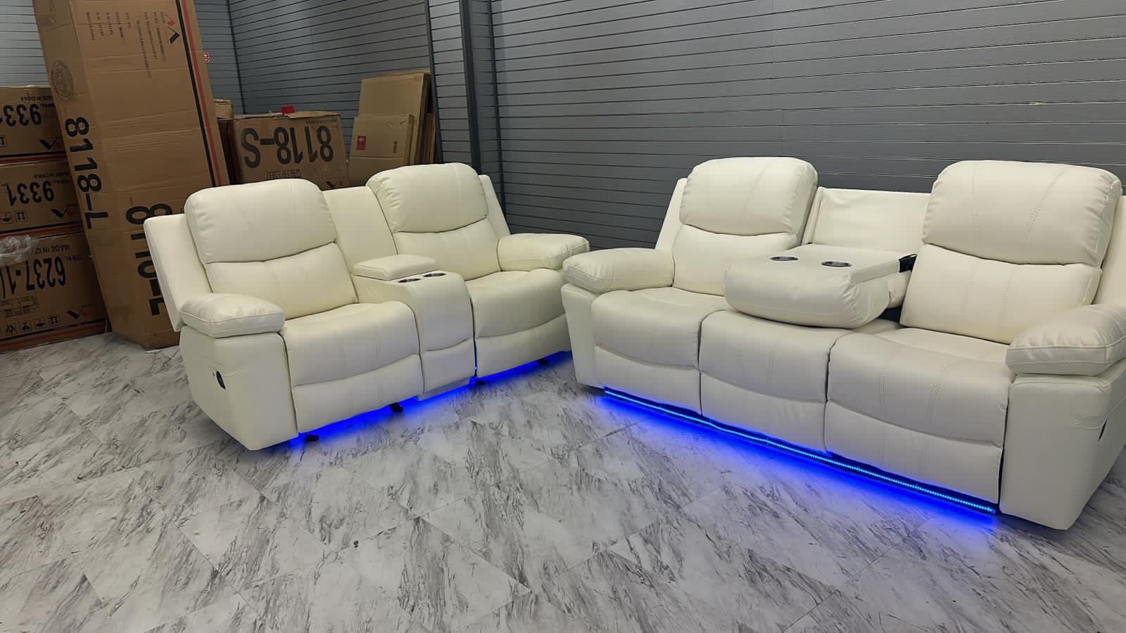 Set De Sofa Y Loveseat 