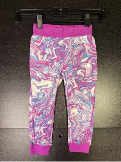 North Face Kids 3 Thermal Base Layer Waffle Pants Purple