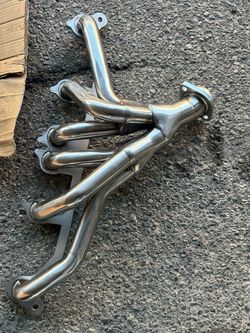 Exhaust Manifold Jeep 91-99 Wrangler Cherokee 4.0L TJ YJ XJ, Silver