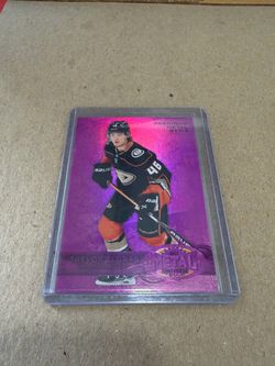 Trevor Zegras 2022 Metal Universe Precious Metal Gems Card