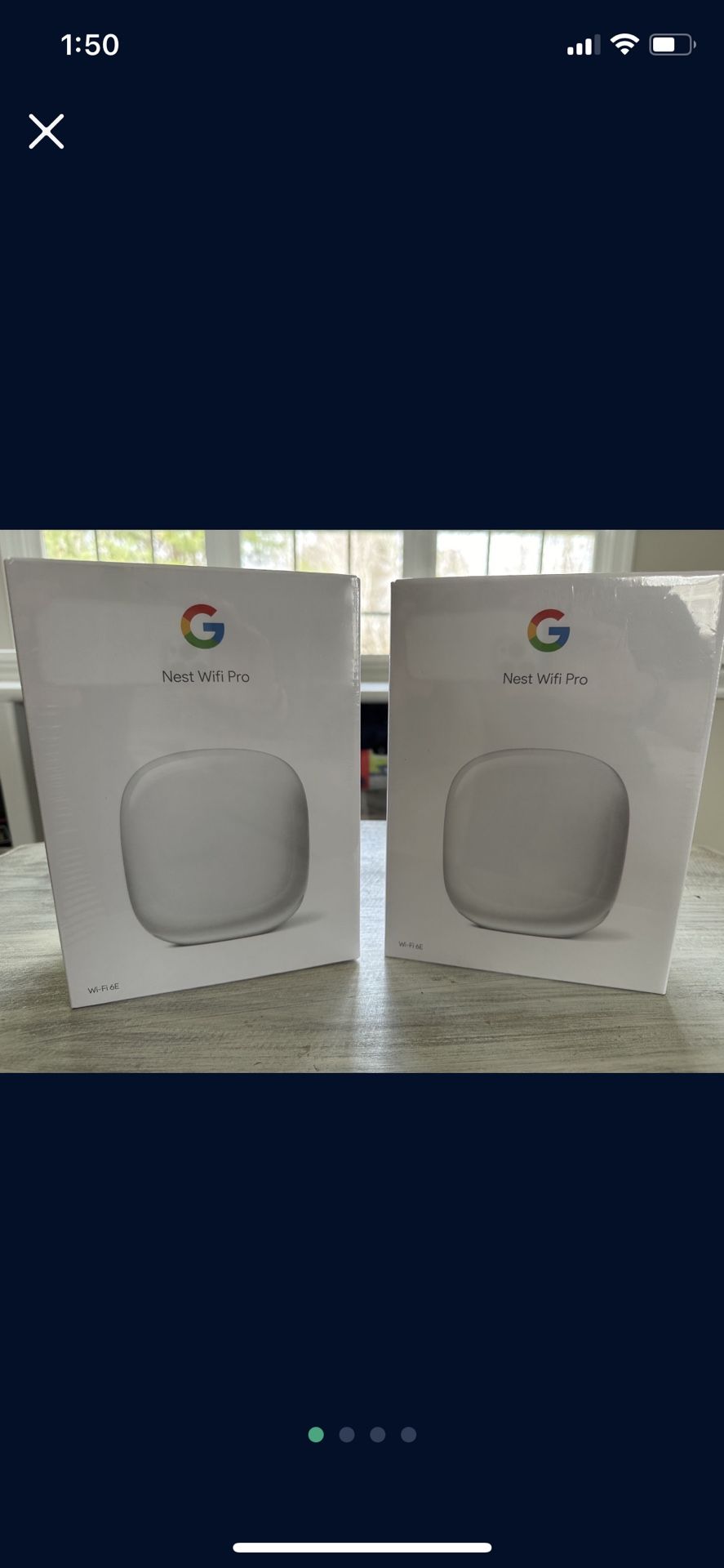 Google Nest Wi-Fi Pro (2 Pack)