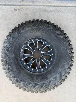 Good Can-am Spare tire 4x137 - 35x10.00R15