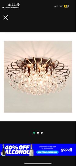 Crystal chandelier