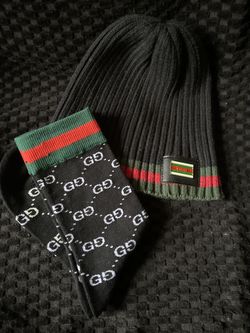 Brand Beanies With Matching Socks
