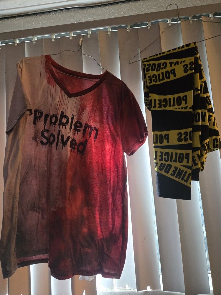 Police Leggings Halloween Outfit 