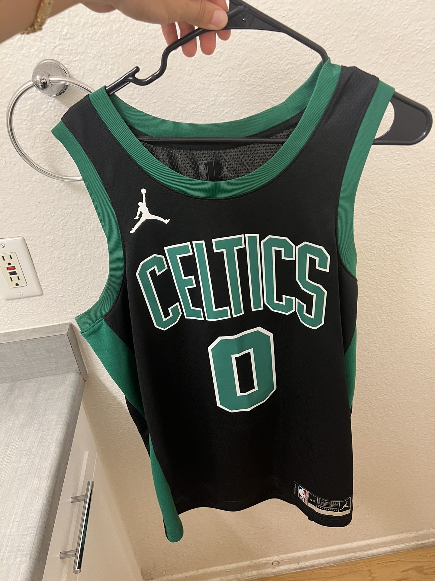 Jayson Tatum Black Authentic Player Jersey Statement Edition