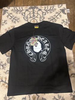 Bape chrome heart black