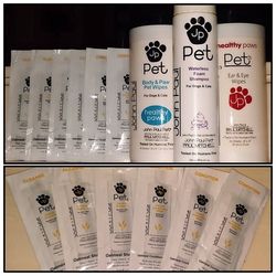 X9 NEW SALON PAUL MITCHELL JOHN PAUL PET DOG GROOMING WATERLESS FOAM SHAMPOO FULL SIZE BODY PAW EAR EYE WIPES