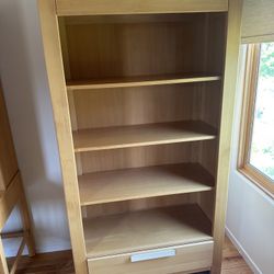 Light Wood Bookcase
