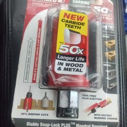 Carbide Teeth Hole Saw Bit One And A Half Diameter For Wood Or Metal