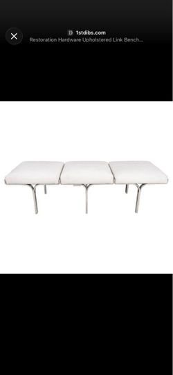 1960S LINK BENCH