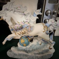 Lenox Princeton Gallery Millennium 3d Unicorn Porcelain Figurine 