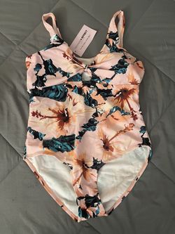 Flower Bathing Suit Large