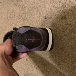Travis Scott x Air Jordan 4 Retro 'Purple' sneaker