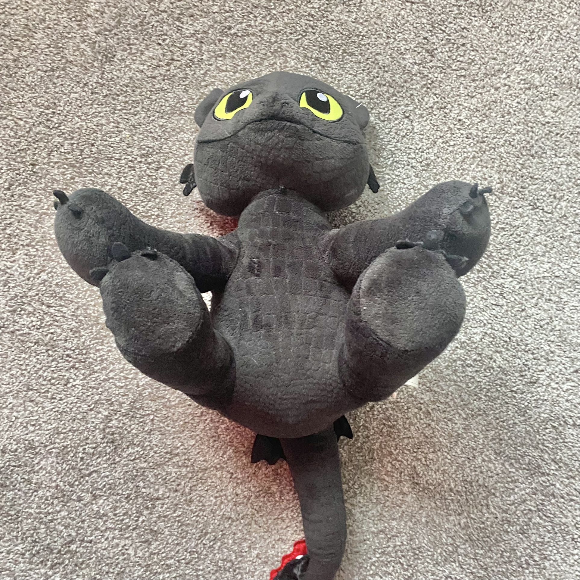 Build A Bear Dreamworks How To Train Your Dragon Toothless Plush