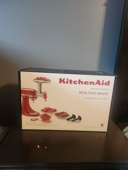 Kitchen Aid Metal food Grinder Attachment