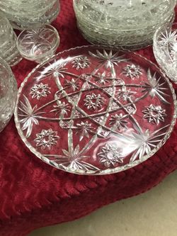 Star Of David Vintage Glassware 