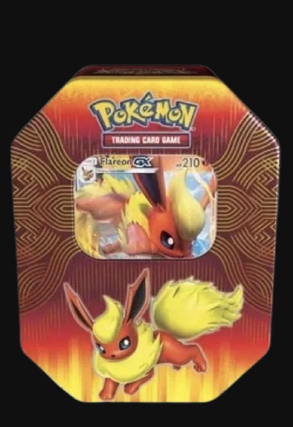 Pokemon TCG: Sun and Moon 1st Edition Print Flareon Tin