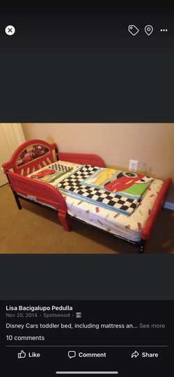 Cars Toddler Bed