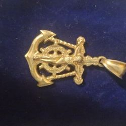  14k Gold Pendant 