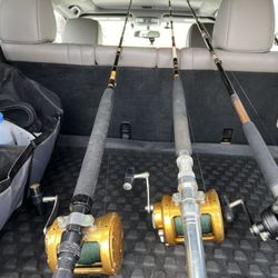 Penn International Reels With Rods 